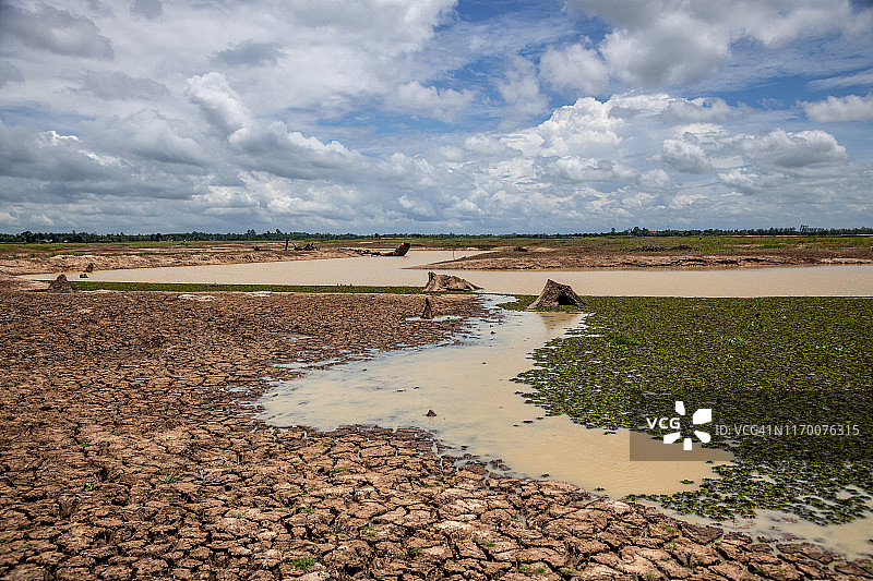 素林省主要的自来水来源——华伊萨能水库图片素材