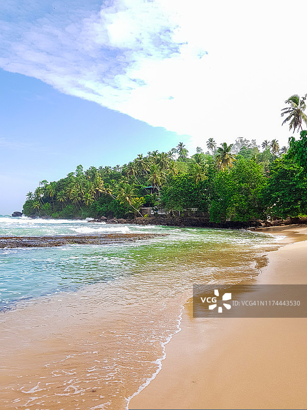 斯里兰卡南部的米瑞萨海滩图片素材