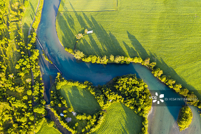 挪威斯特林的斯特涅尔瓦河图片素材