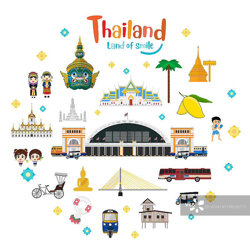 选泰国1号，景点，地标图片素材
