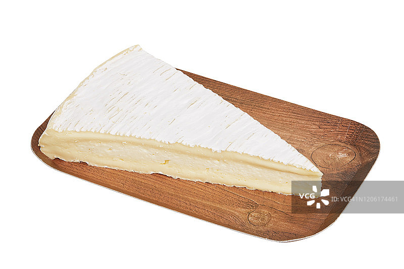 布里奶酪的木制背景图片素材