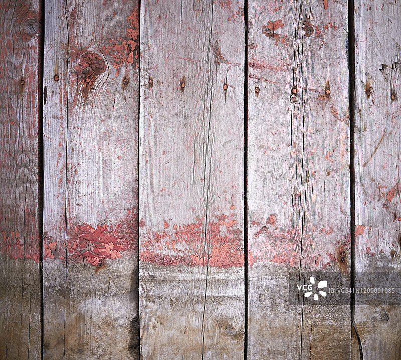 旧木灰粉板纹理背景墙，全框图片素材