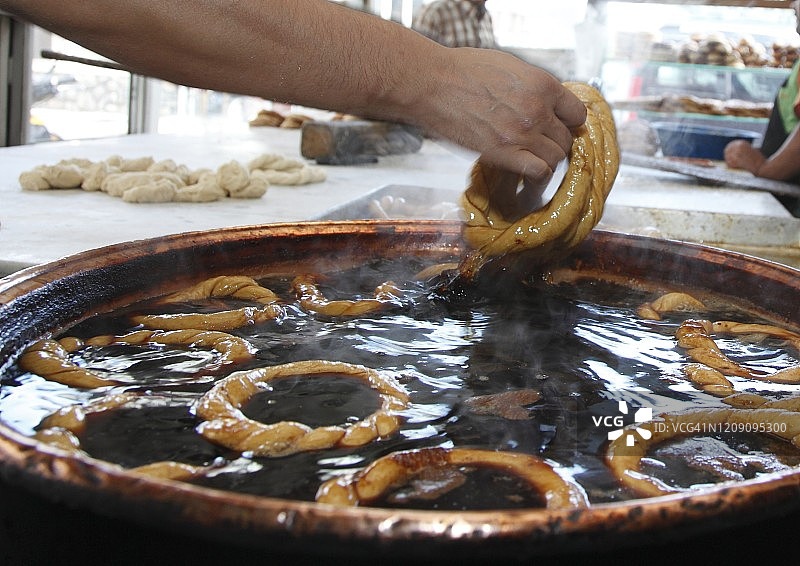 土耳其传统美食(sİmİt)图片素材