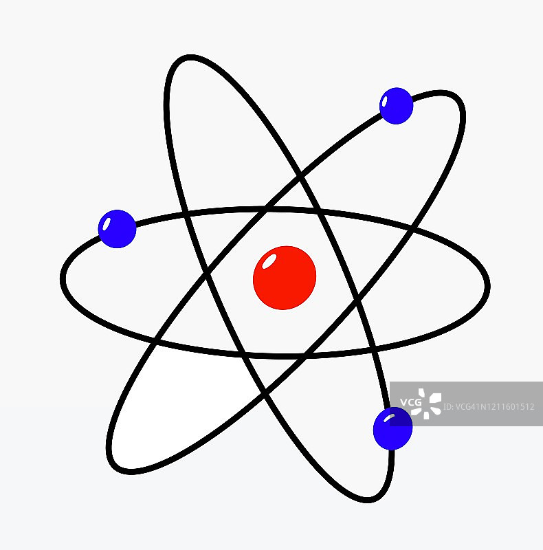 原子分子科学符号绘图图片素材