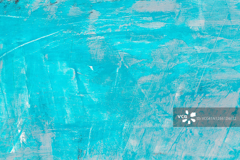 抽象的蓝色背景纹理混凝土或石膏手工墙图片素材