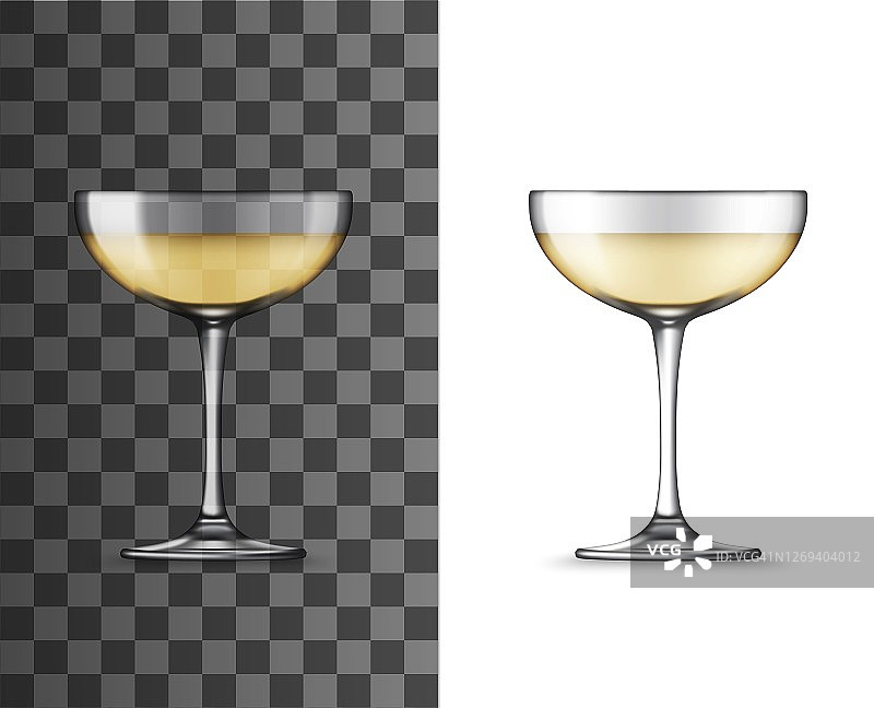 白葡萄酒杯，香槟跑车模型图片素材