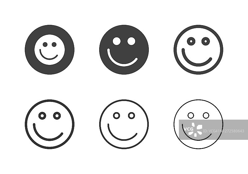 Smiley Emoticon图标-多系列图片素材