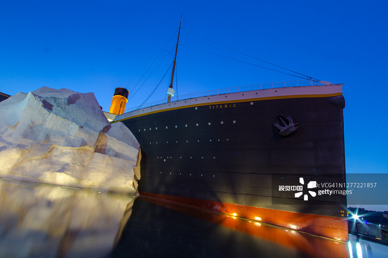 田纳西鸽子堡的泰坦尼克博物馆图片素材