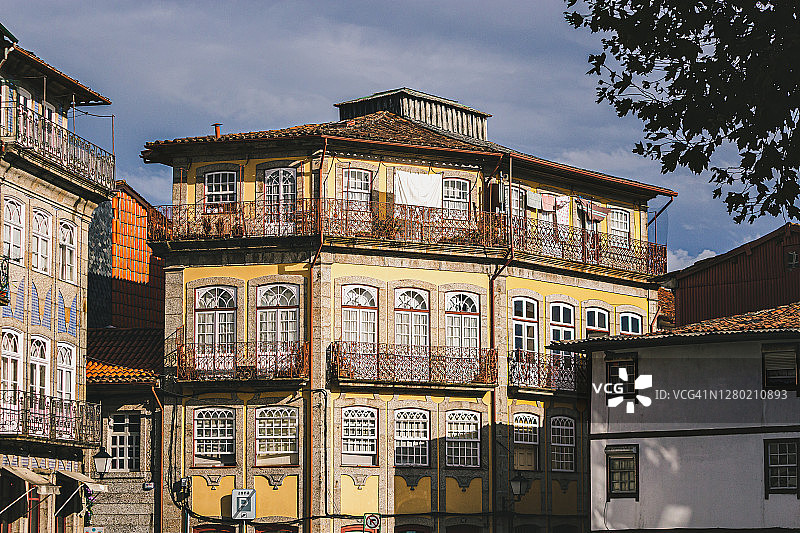 Guimarães的历史建筑图片素材