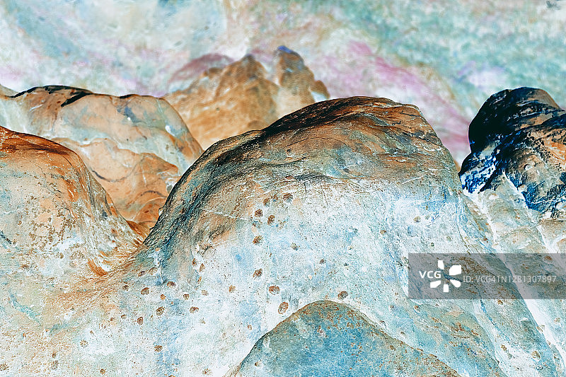 抽象的背景，岩层与反色图片素材
