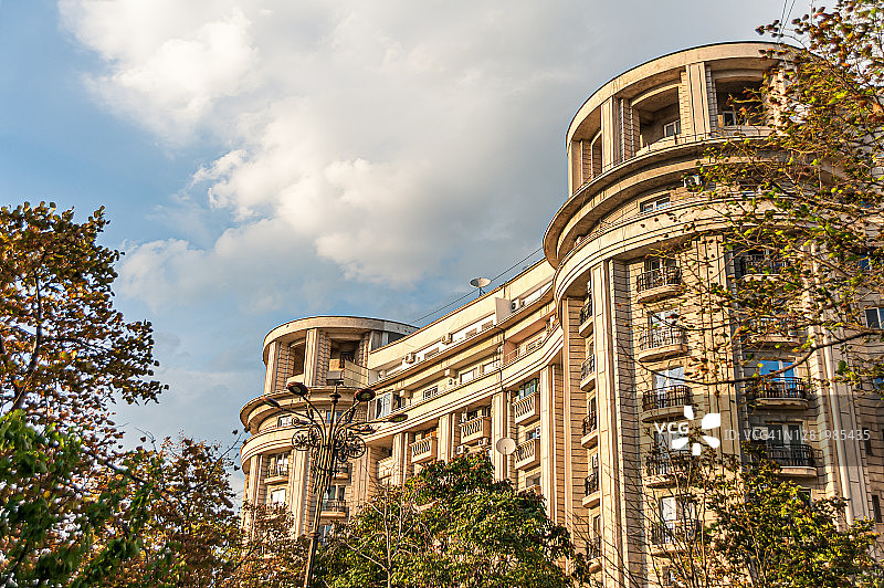 Façade的政府建筑属于社会主义现实主义建筑风格图片素材