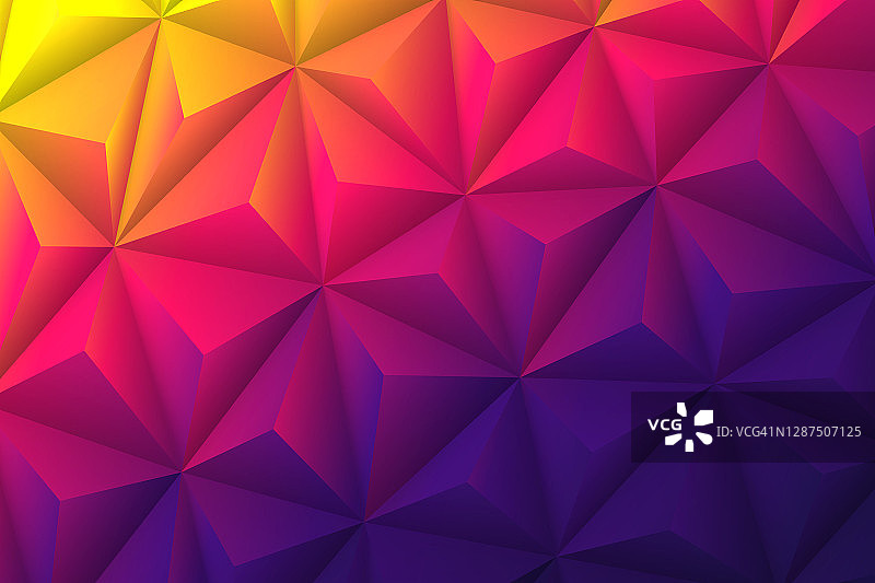 抽象几何纹理-低多边形背景-多边形马赛克-紫色梯度图片素材