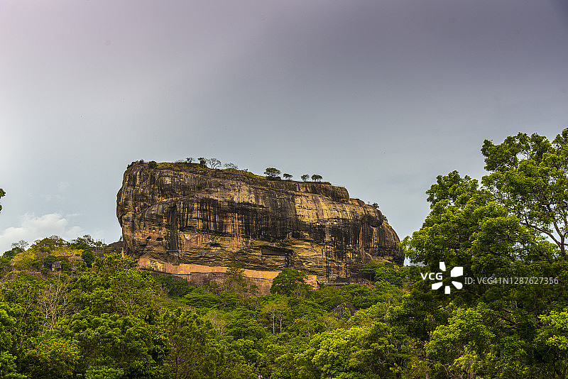 世界第八大奇迹，斯里兰卡的Sigiriya岩石堡垒图片素材