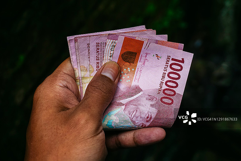 印尼盾汇率图片素材