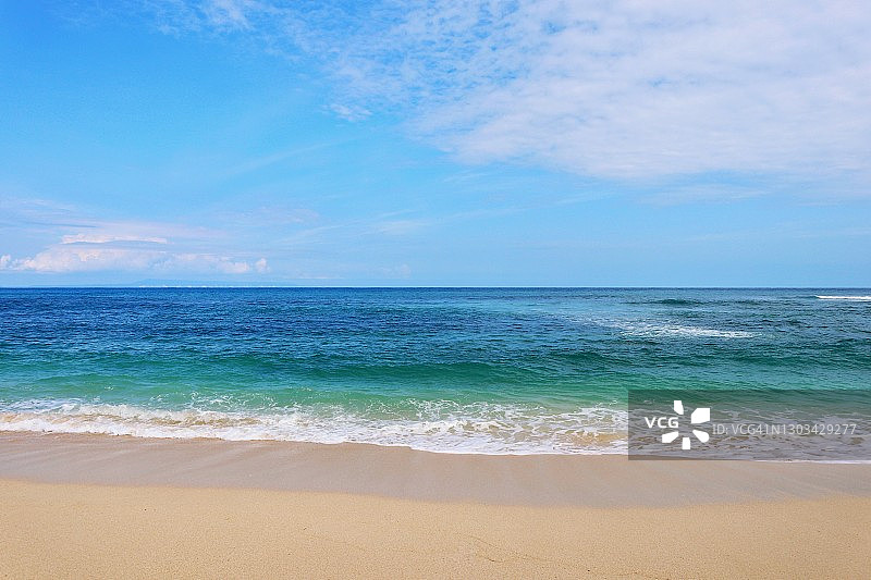 Nusa Dua海滩的风景图片素材