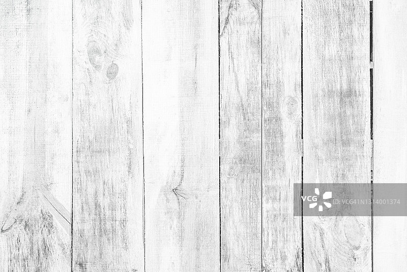 天然白木纹理背景。旧的grunge深色纹理木质背景，灰色的表面再生木墙板，顶视图柚木镶板图片素材