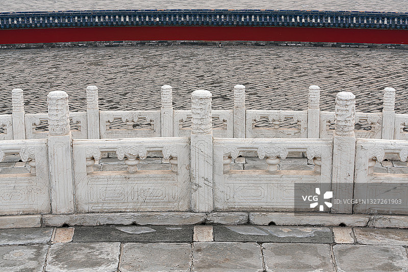 中国古代石雕。中国传统古建筑装饰风格图片素材