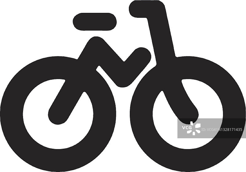 自行车图标图片素材