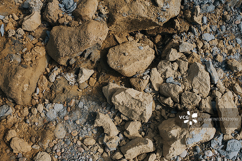 砂岩和卵石结构图片素材