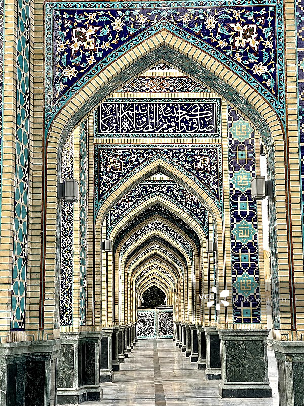 伊朗马沙德的哈拉姆建筑群和伊玛目礼萨神殿图片素材