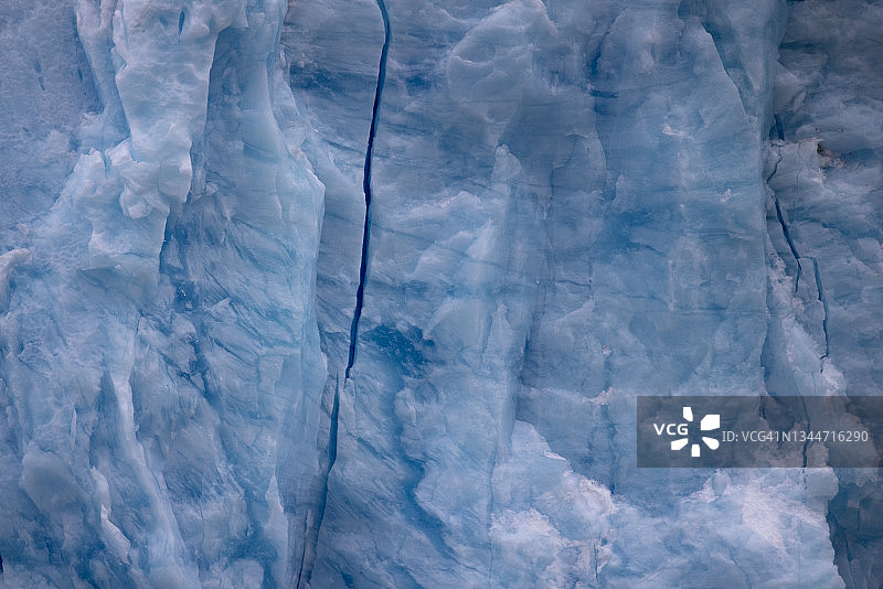 蓝色冰川冰川特写图片素材