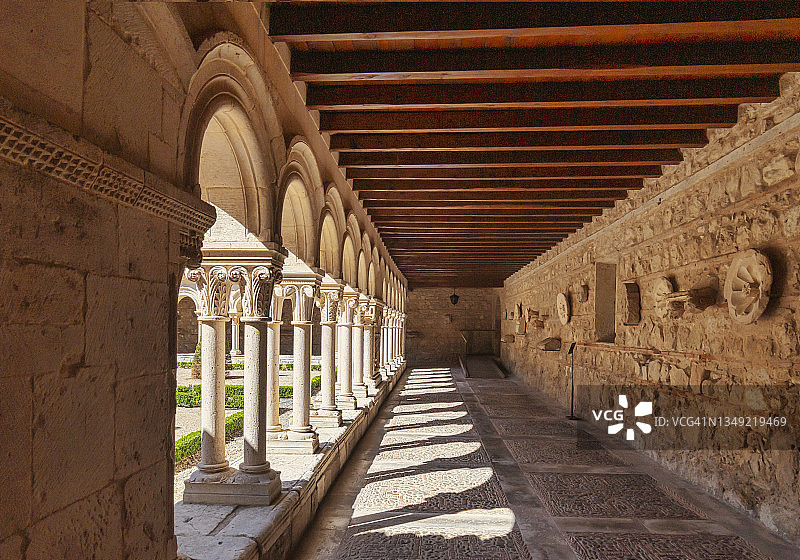 圣玛丽亚修道院，布尔戈斯，西班牙图片素材