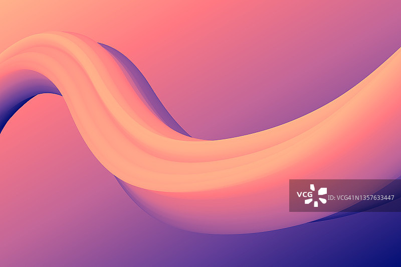流体抽象设计的紫色梯度背景图片素材