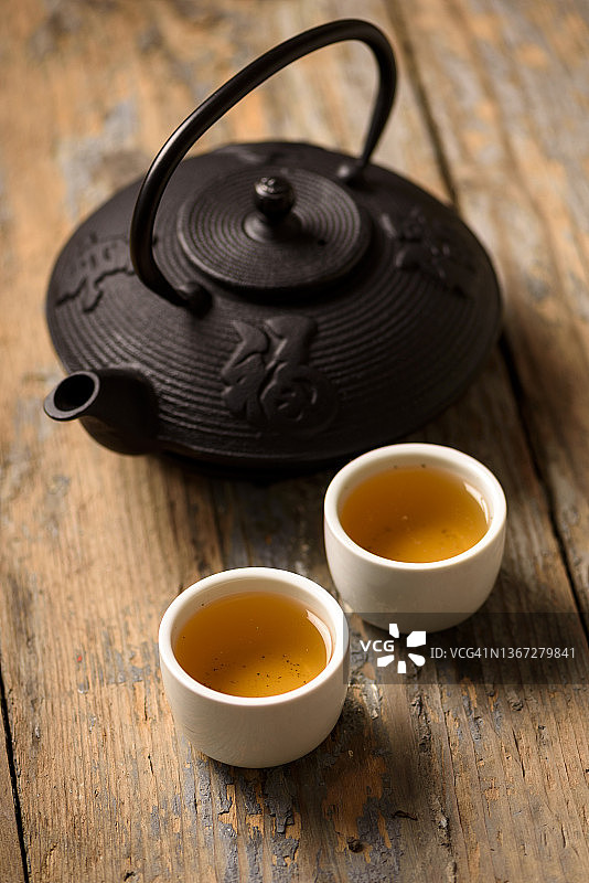 传统的日本茶图片素材