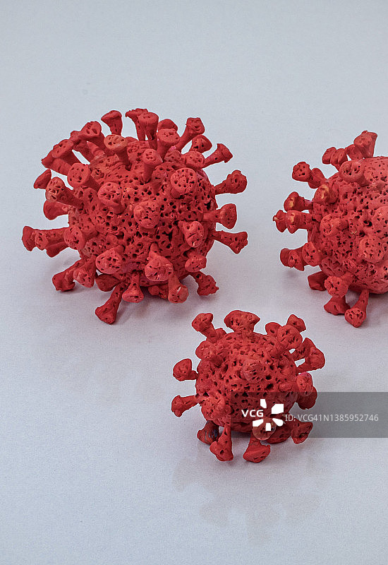 Covid-19 Omicron、冠状病毒、Covid-19、微生物学和病毒学概念图片素材