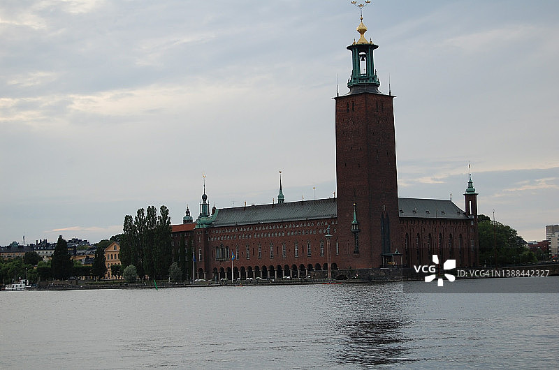 斯德哥尔摩市议会，瑞典斯德哥尔摩图片素材
