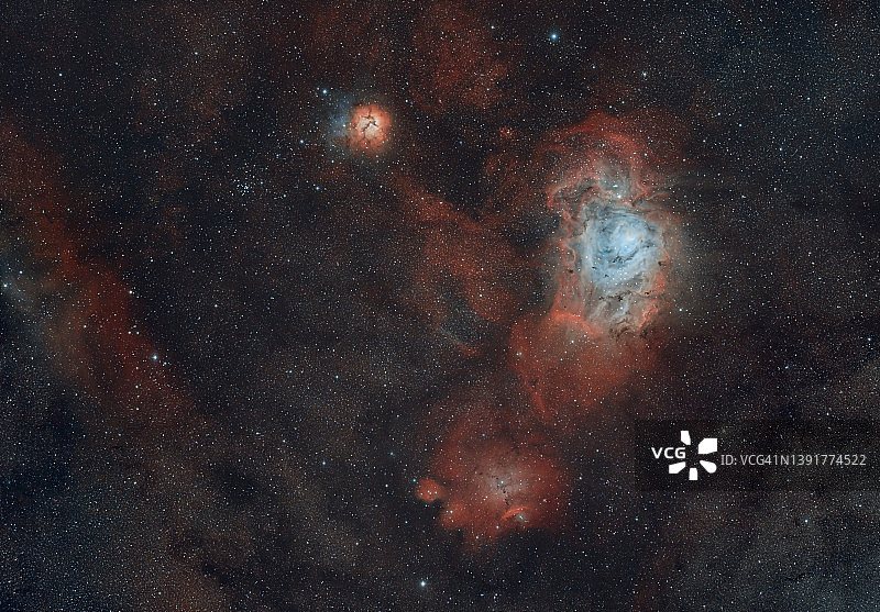 礁湖星云M8图片素材
