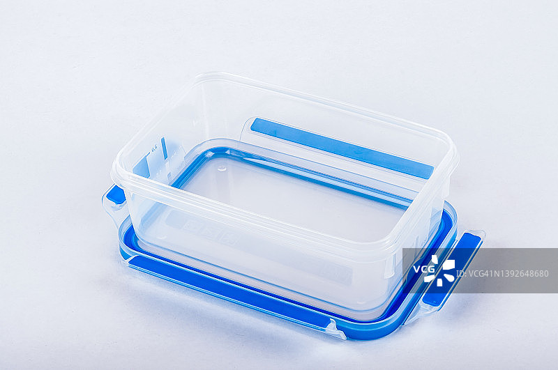 食物容器。塑料午餐盒图片素材