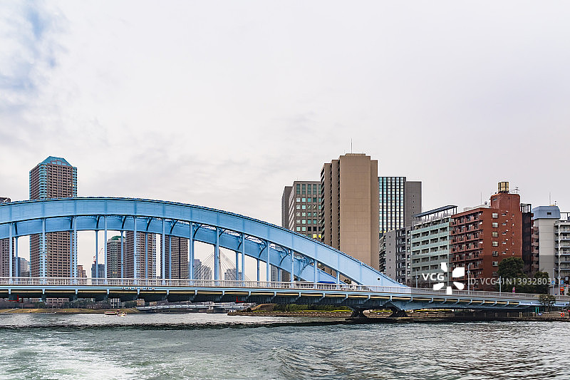 日本东京的Eitaibashi桥Eitaibashi图片素材