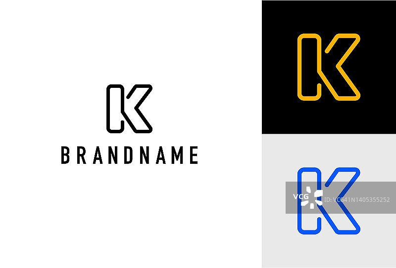 字母K设计图片素材