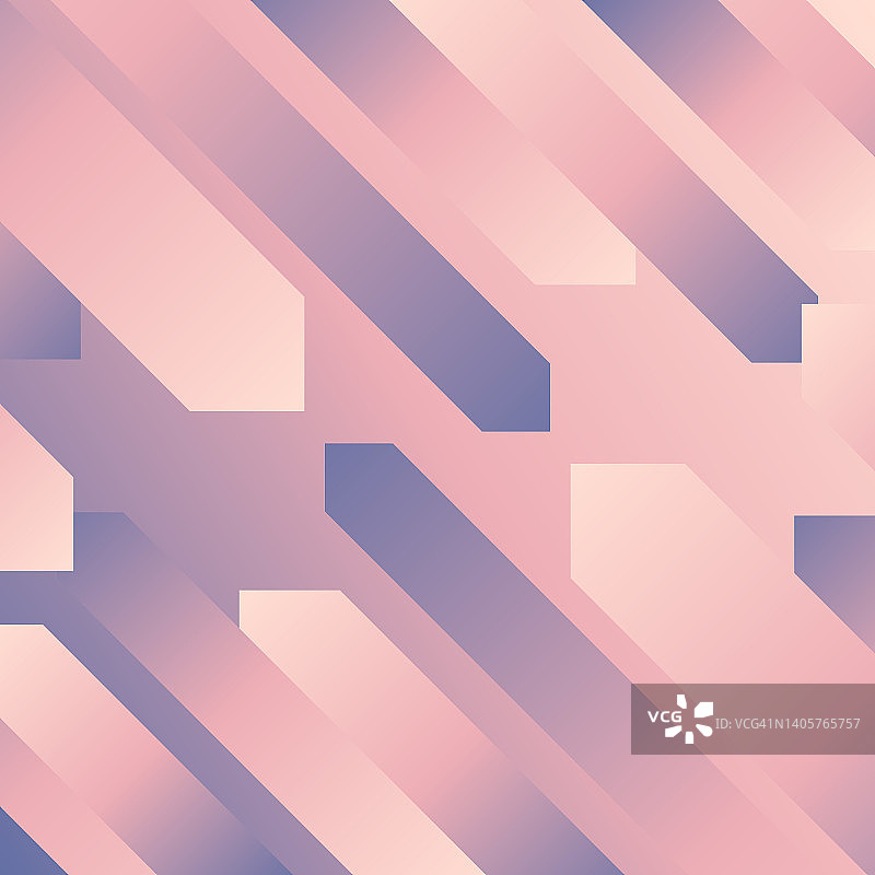 抽象设计与几何形状-潮流粉红色梯度图片素材