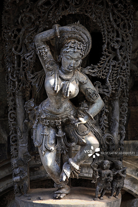 印度南部的雕像图片素材