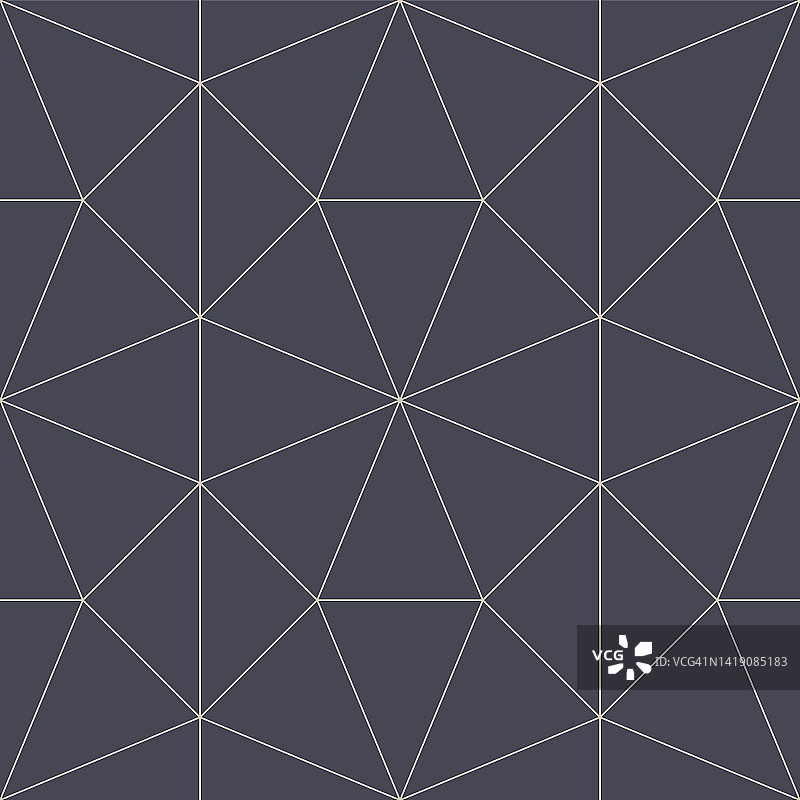 几何阿拉伯优雅网格轮廓无缝模式向量抽象背景图片素材