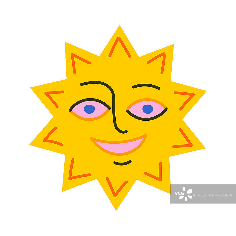 太阳角色设计图片素材