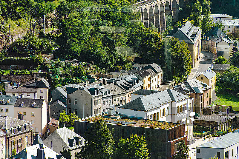 卢森堡城的风景图片素材
