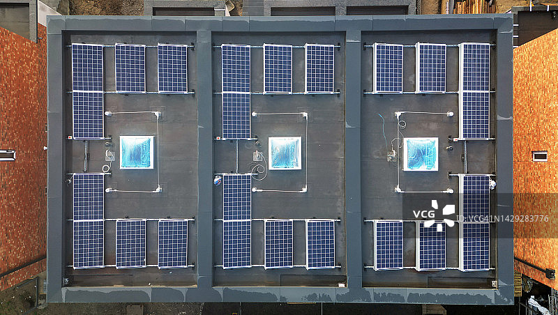 太阳能电池板图片素材