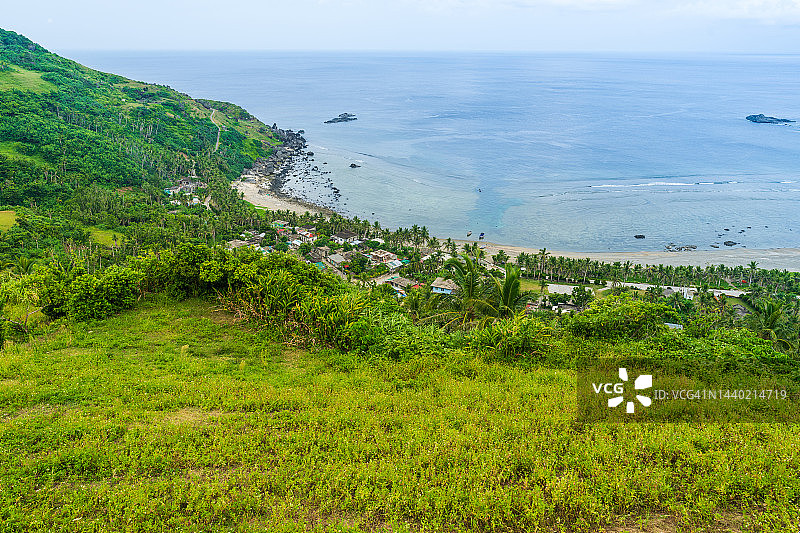 乌尤干海景，菲律宾巴丹省乌尤干市扬岛图片素材