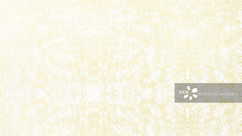 黄色有机和自然的抽象图案和线条在有质感的白纸背景上。图片素材