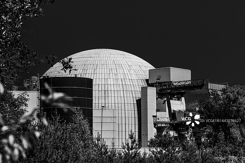 核电站的圆顶图片素材