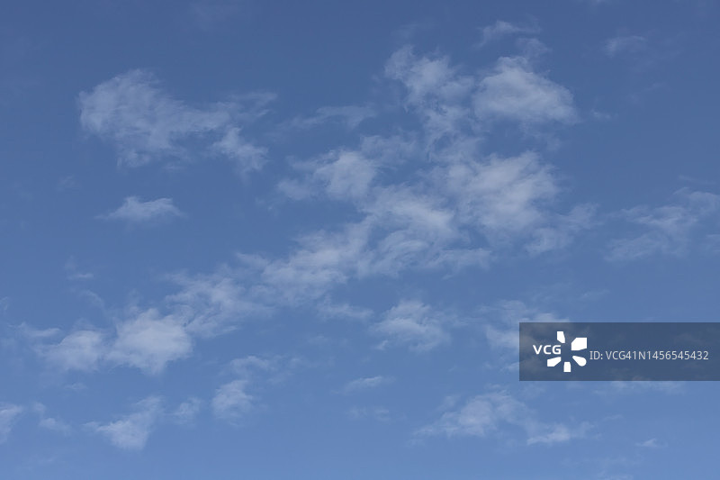 蓝天白云，晴空风景图片素材