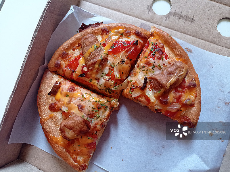 美味的披萨图片素材