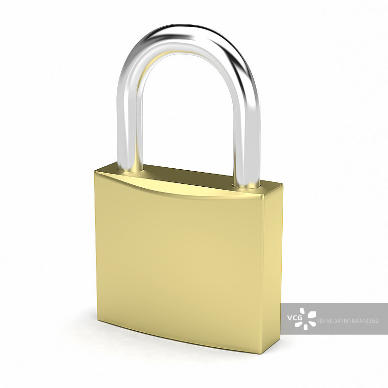 安全保护锁，挂锁隔离在白色图片素材