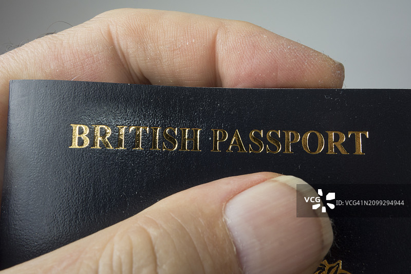 英国护照图片素材