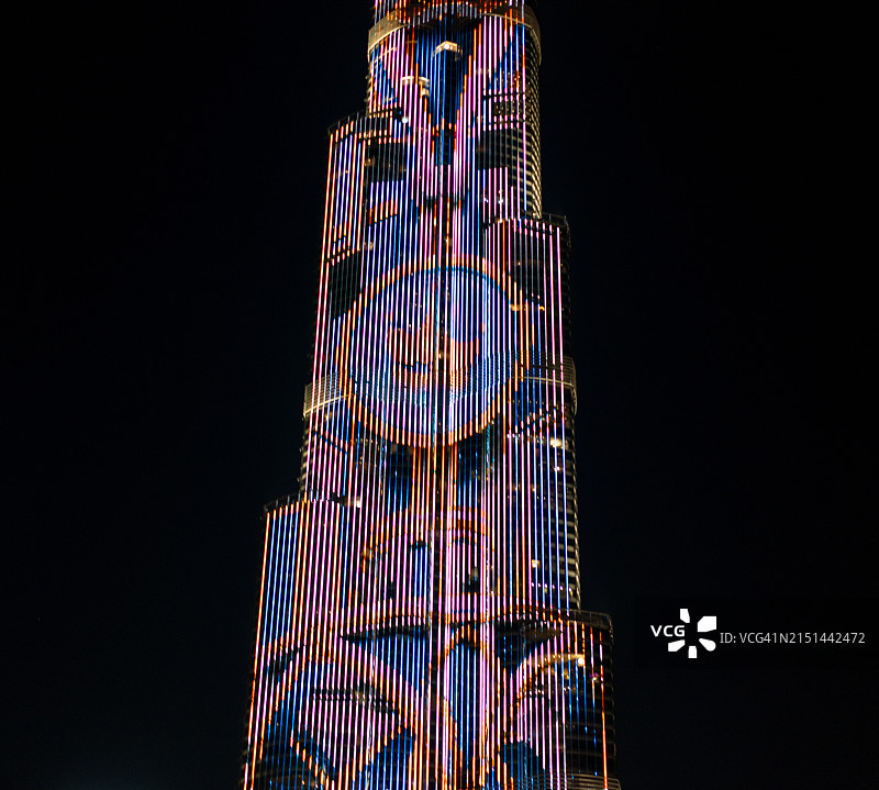 迪拜的哈利法塔图片素材