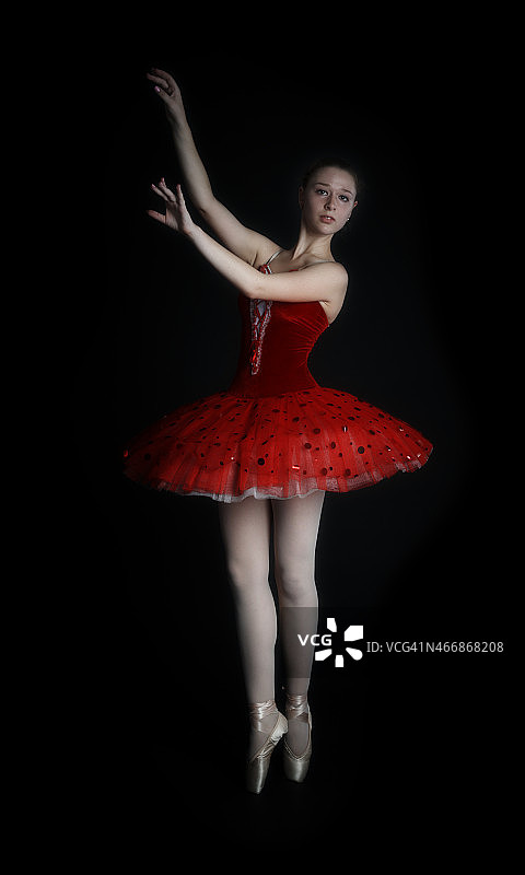 古典芭蕾舞女演员图片素材