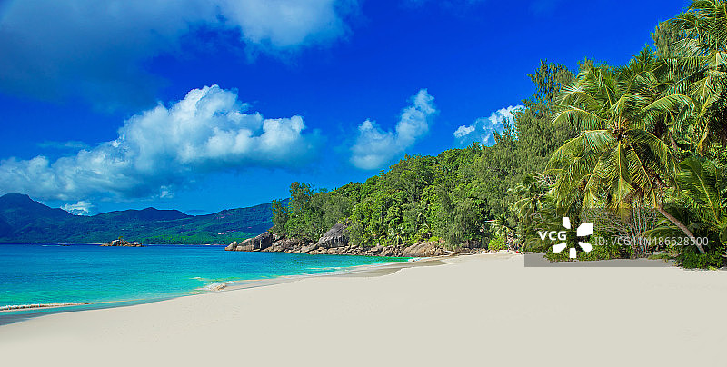 Anse Soleil -马岛的海滩?图片素材